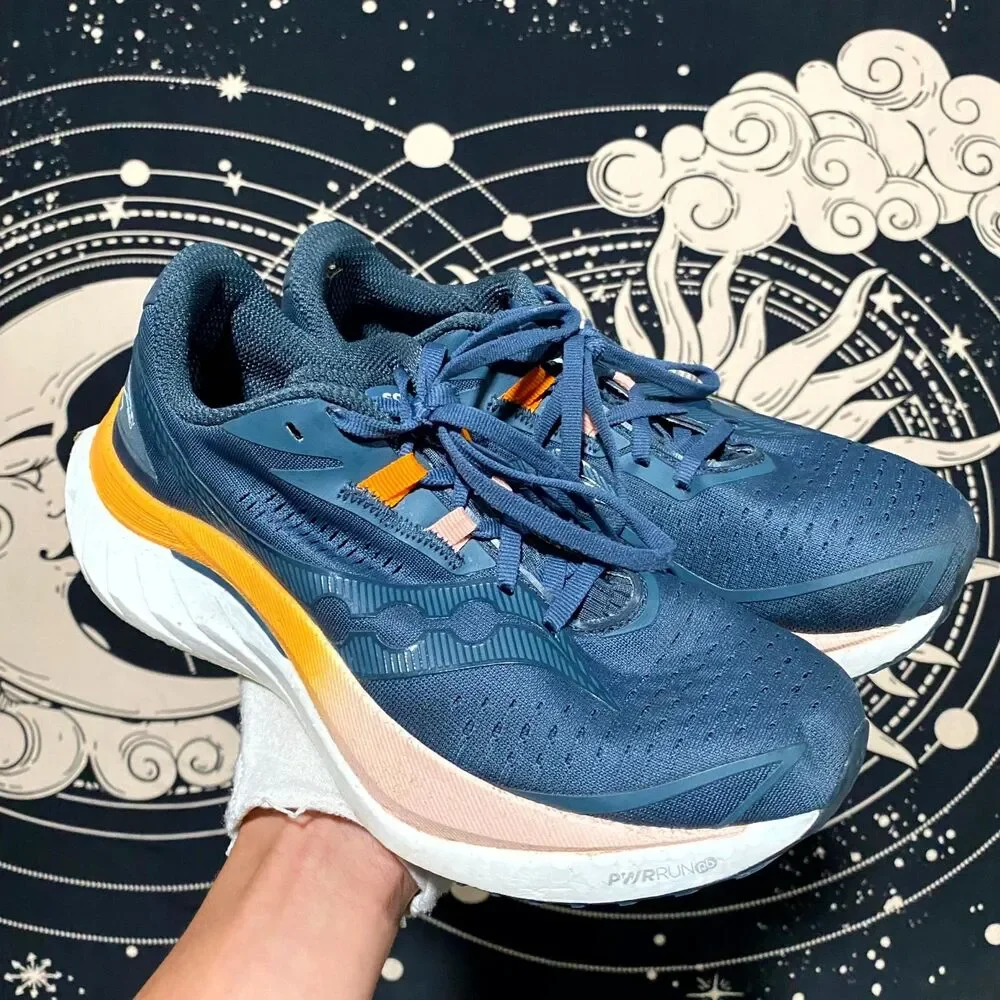 Saucony Endorphin Speed 4 S10940-212 Athletic Sneaker Women's 8.5 Blue Mesh Gym
